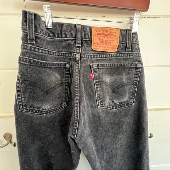 Levi's Other - Levi's Black Straight-Leg Jeans